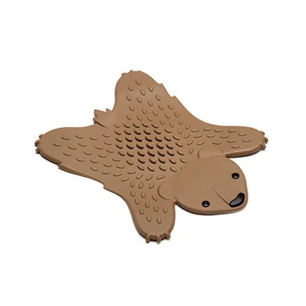Bajo Plato Grizzly Marrón