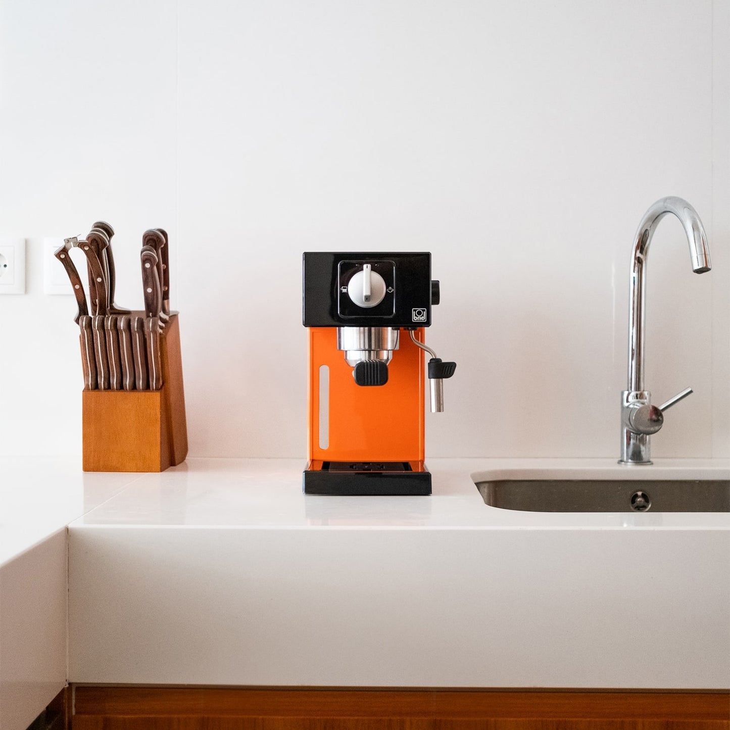 Cafetera Espresso Briel A1 Naranja