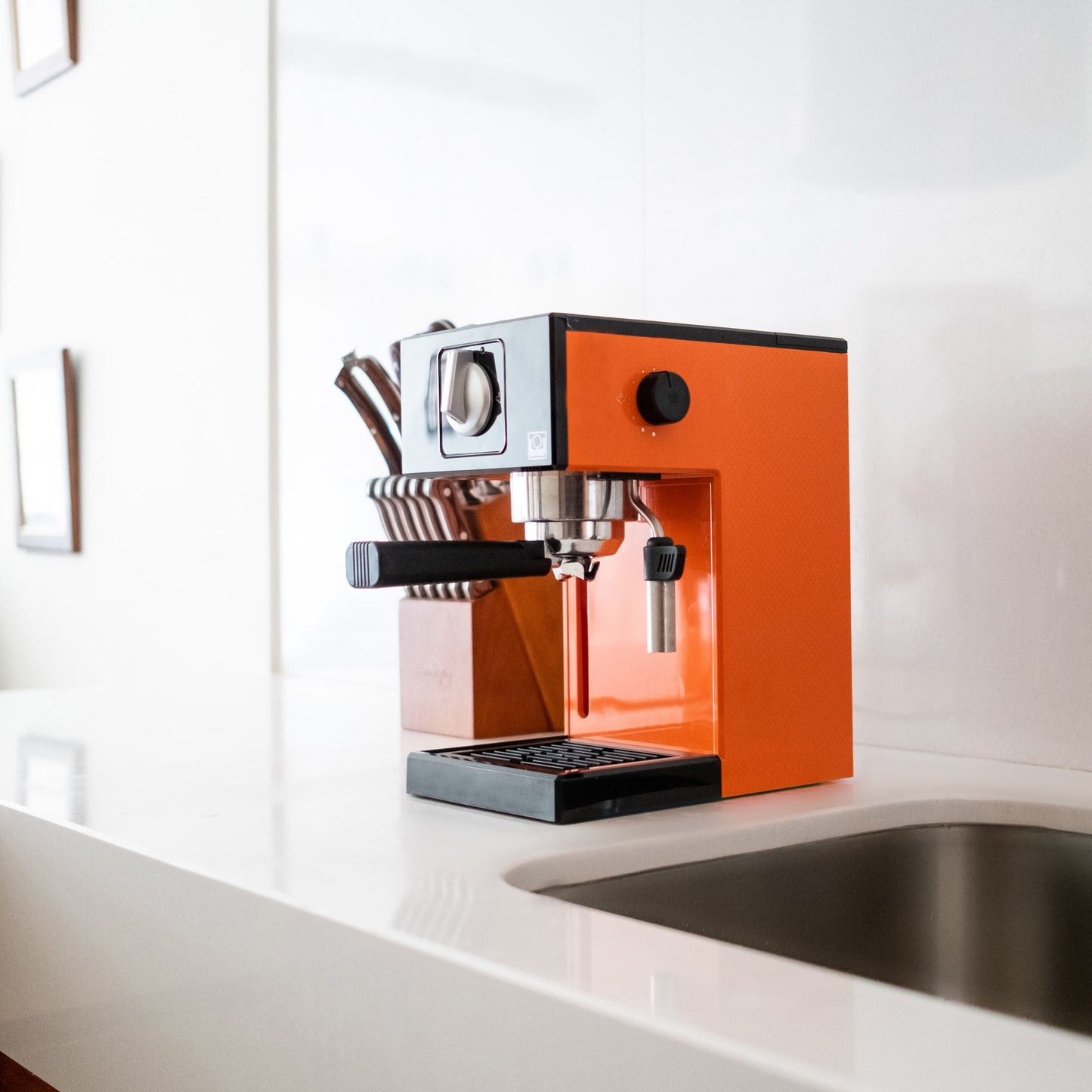 Cafetera Espresso Briel A1 Naranja