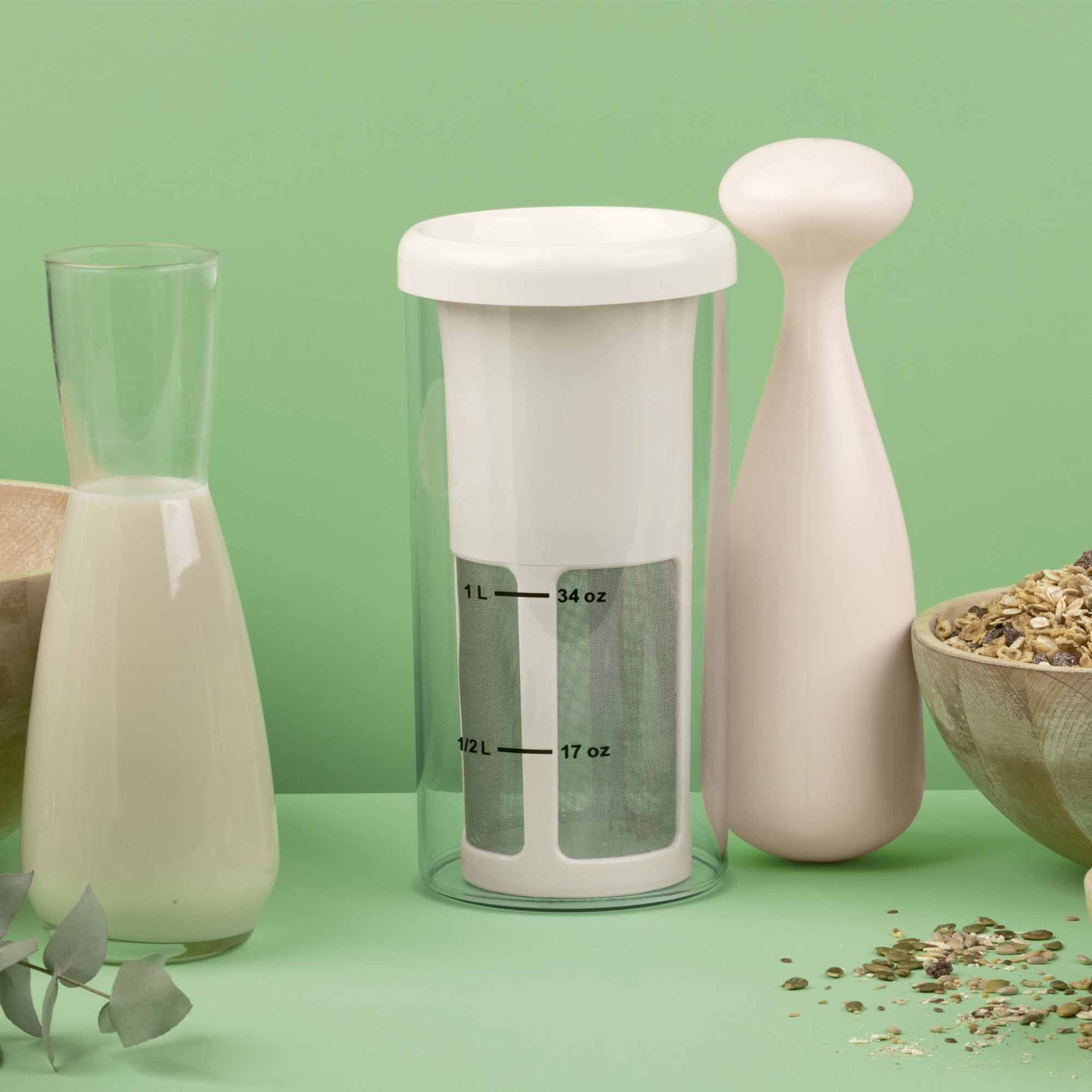 Milker, Prepara Tus Bebidas Vegetales (no Incluye Batidora)