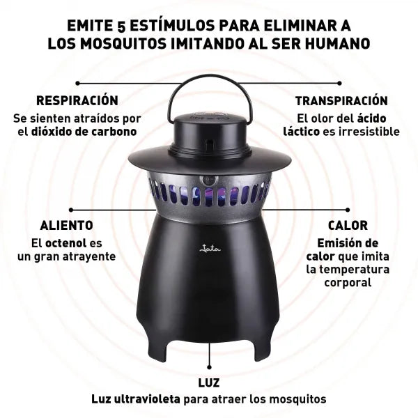 Mata Mosquitos y Zancudos Eléctrico Jata MT8