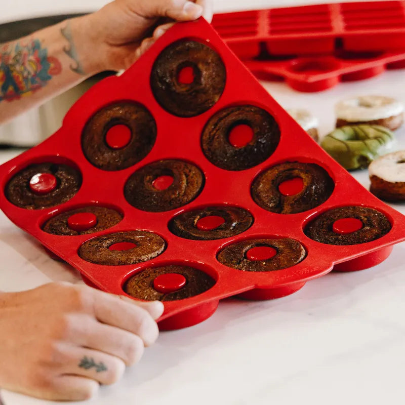 Moldes De Cocina Donuts Chef Bosquet (12 Cavidades)