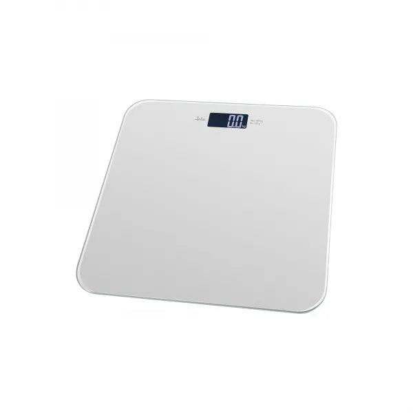 Moderna Pesa Baño Electrónica Vidrio Templado Blanca