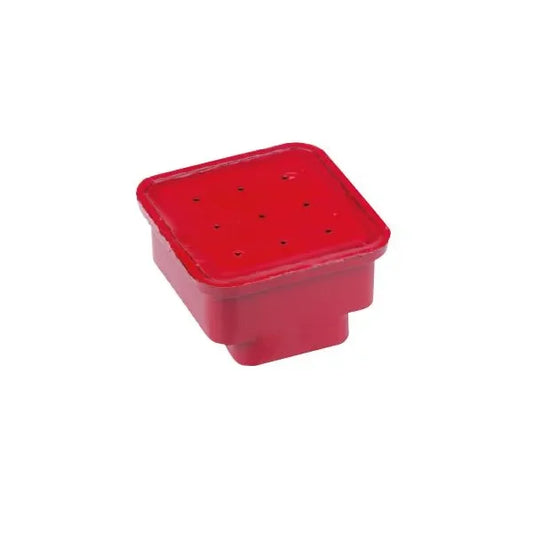 Recambio rectangular rojo para mata mosquitos, accesorio imprescindible hogar