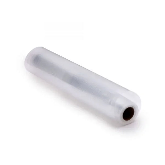 Rollo de bolsas transparentes para envasadora al vacío, repuesto de cocina.