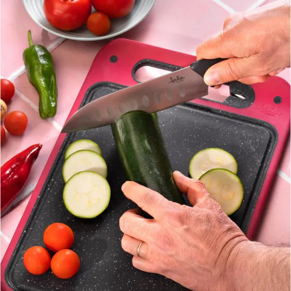 Set de 2 Cuchillos de Cocina Santoku