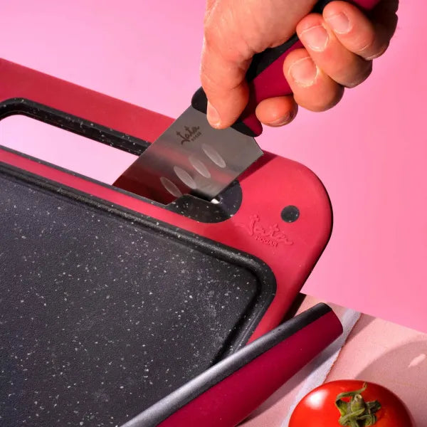 Tabla de Cortar Jata con Afilador Cerámico