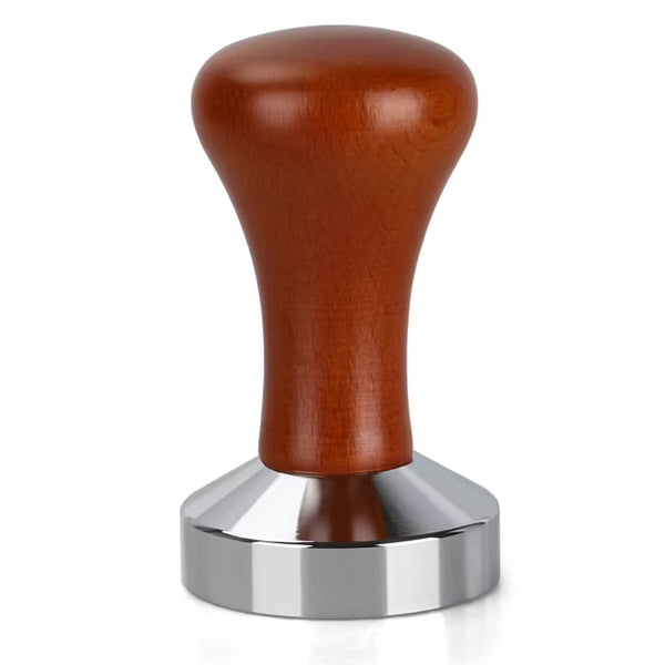Tamper Barista 51 mm Acero Inoxidable y Madera