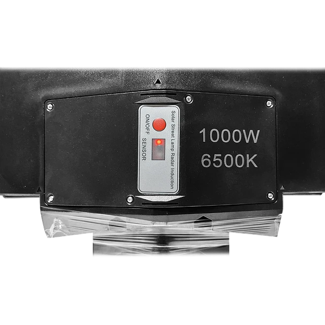 Foco Led de Exterior con Panel solar 1000W - 6500K - IP67 - Control Remoto