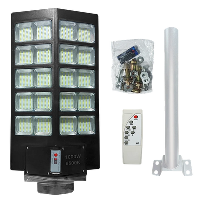 Foco Led de Exterior con Panel solar 1000W - 6500K - IP67 - Control Remoto