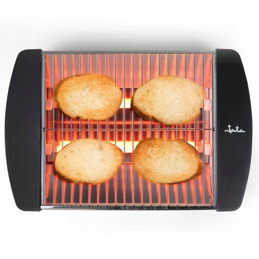 Tostador Horizontal Jata JETT1587 – Acero Inoxidable y Doble Barra de Cuarzo
