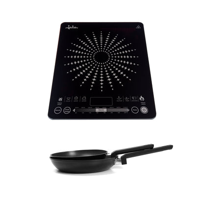 Cocina Eléctrica de Inducción Jata con 2 Sartenes Antiadherentes | Pack Completo - Total home Chile