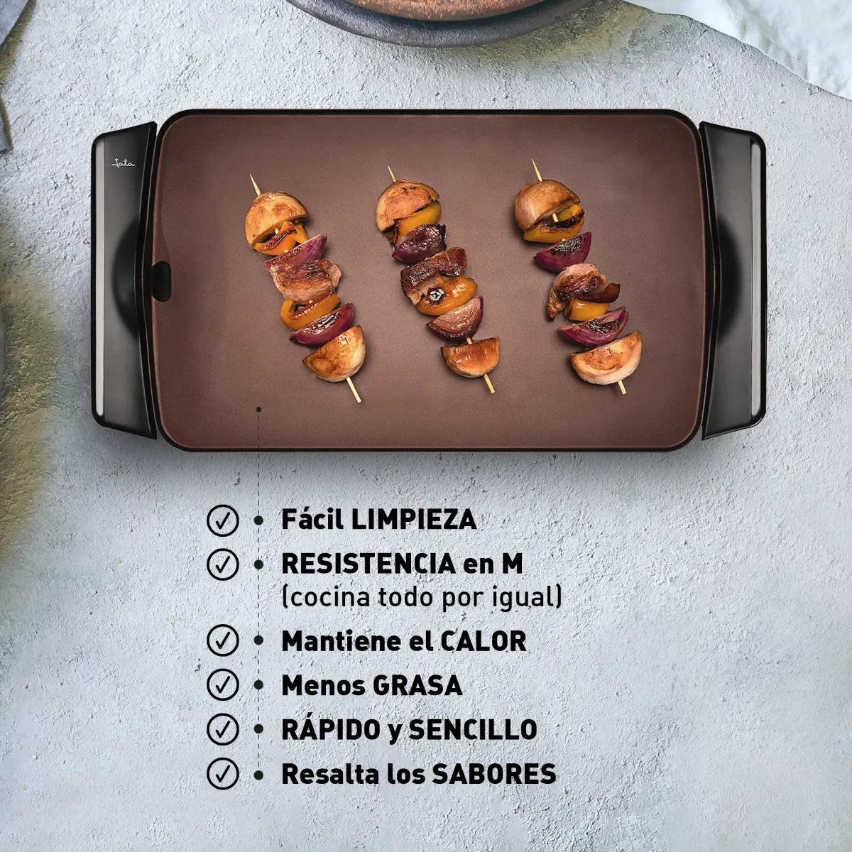 Parrilla Senses características 3