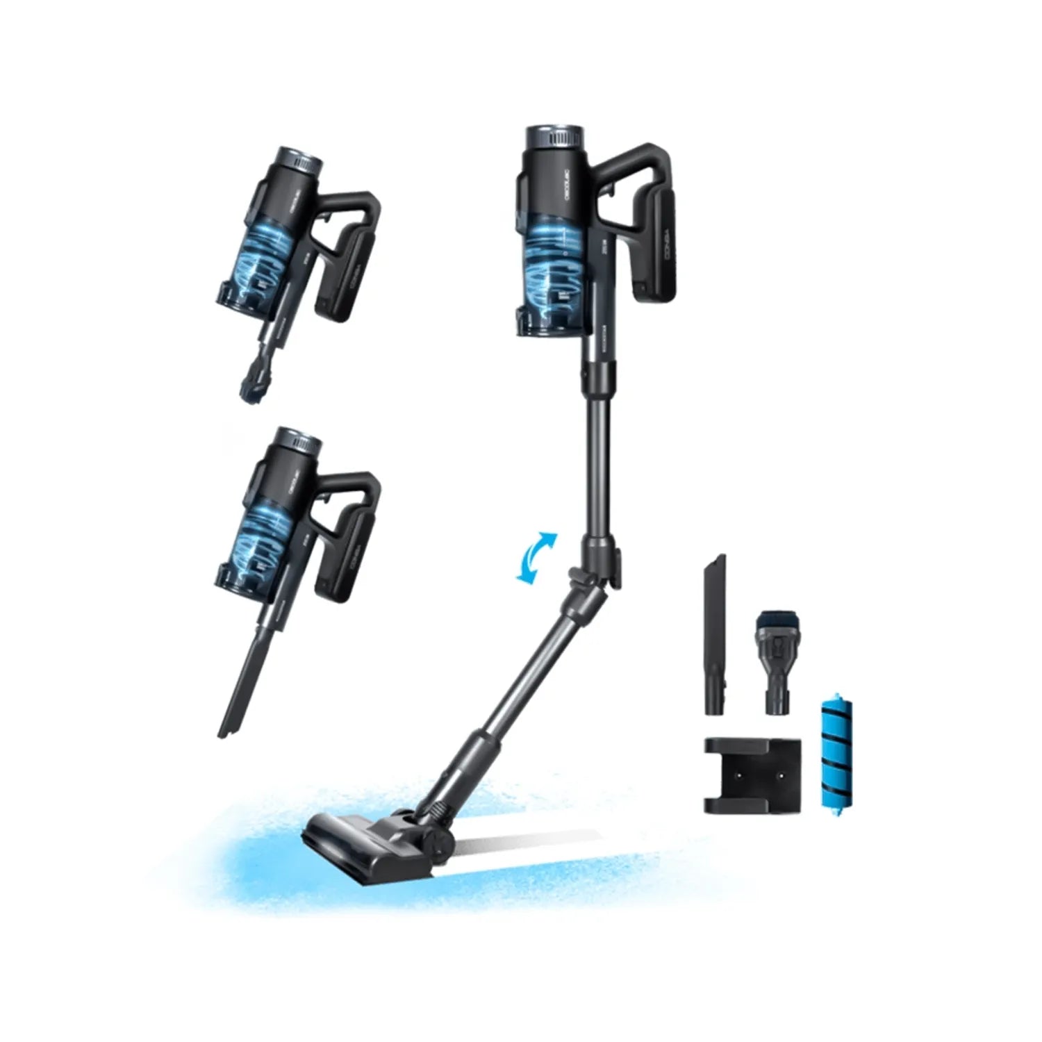 Aspiradora vertical Cecotec Conga Rockstar Deepclean RE-ACONDICIONADA - Total home Chile