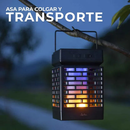 Antorcha Eléctrica Exterior 2 en 1 Elimina Insectos Jata - Total home Chile