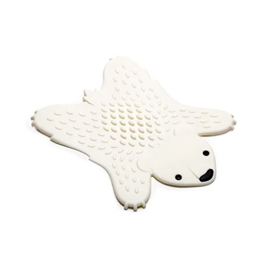 Bajo Plato Grizzly Blanco
