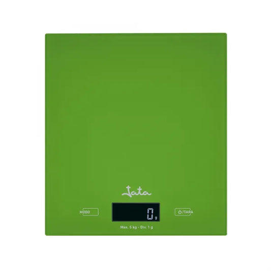 Balanza de Cocina Electrónica Verde Jata