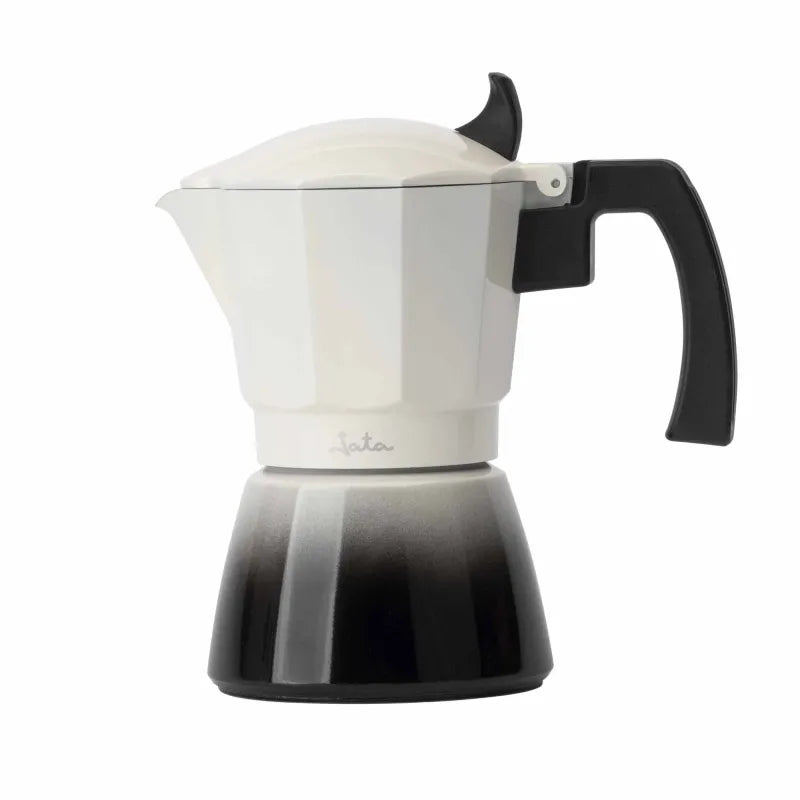 Cafetera Italiana Inducción Bicolor Jata HCAF2406 (6 Tazas)