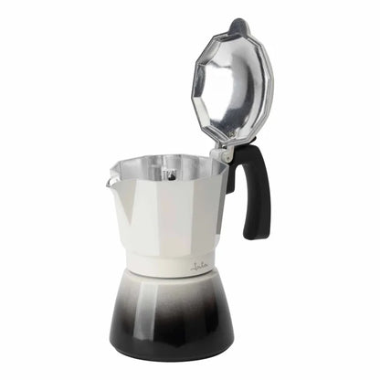 Cafetera Italiana Inducción Bicolor Jata HCAF2406 (6 Tazas)