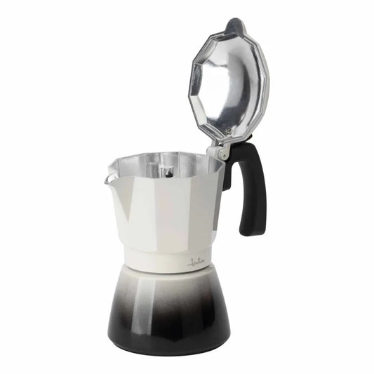 Cafetera Italiana Inducción Bicolor Jata HCAF2406 (6 Tazas)