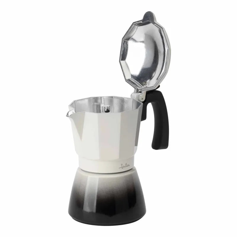 Cafetera Italiana Inducción Bicolor Jata HCAF2406 (6 Tazas)