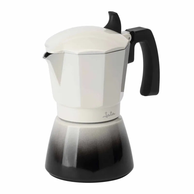 Cafetera Italiana Inducción Bicolor Jata HCAF2406 (6 Tazas)