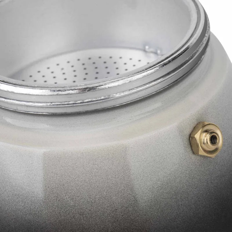 Cafetera Italiana Inducción Bicolor Jata HCAF2406 (6 Tazas)