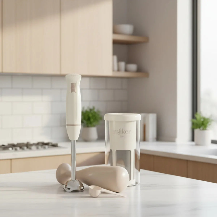 Milker Jata JELV2350 con Batidora para Bebidas Vegetales