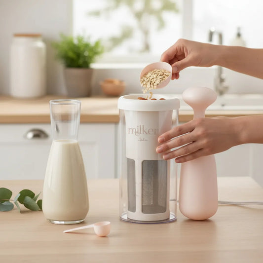 Máquina para Bebida Vegetales en Casa | Milker Jata – Sin Aditivos, Natural y Fácil (sin batidora)