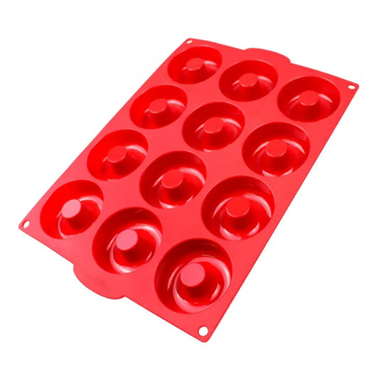 Moldes De Cocina Donuts Chef Bosquet (12 Cavidades)