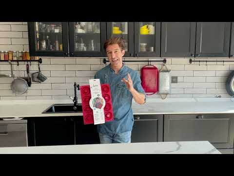 Pack 2 Moldes de Silicona Platino Jata Chef Bosquet | Donas y Barritas Saludables