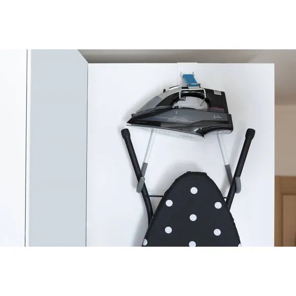 Soporte Organizador para Plancha y Tabla de Planchar - Pared o Puerta