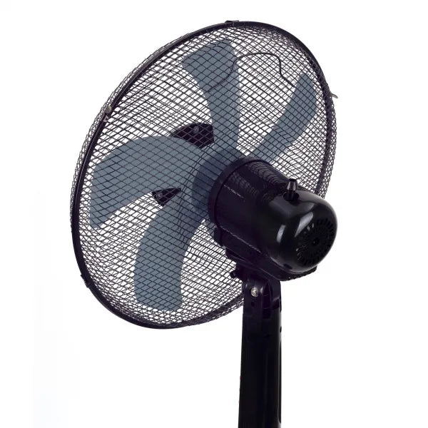 Ventilador de Pie 5 Aspas Negro 50W