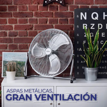 Ventilador de Suelo Industrial Jata 120W - Total home Chile